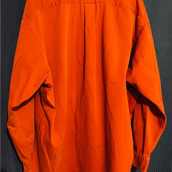 Ralf Lauren, vintage, red, long sleeve button up. - Picture 4 of 4